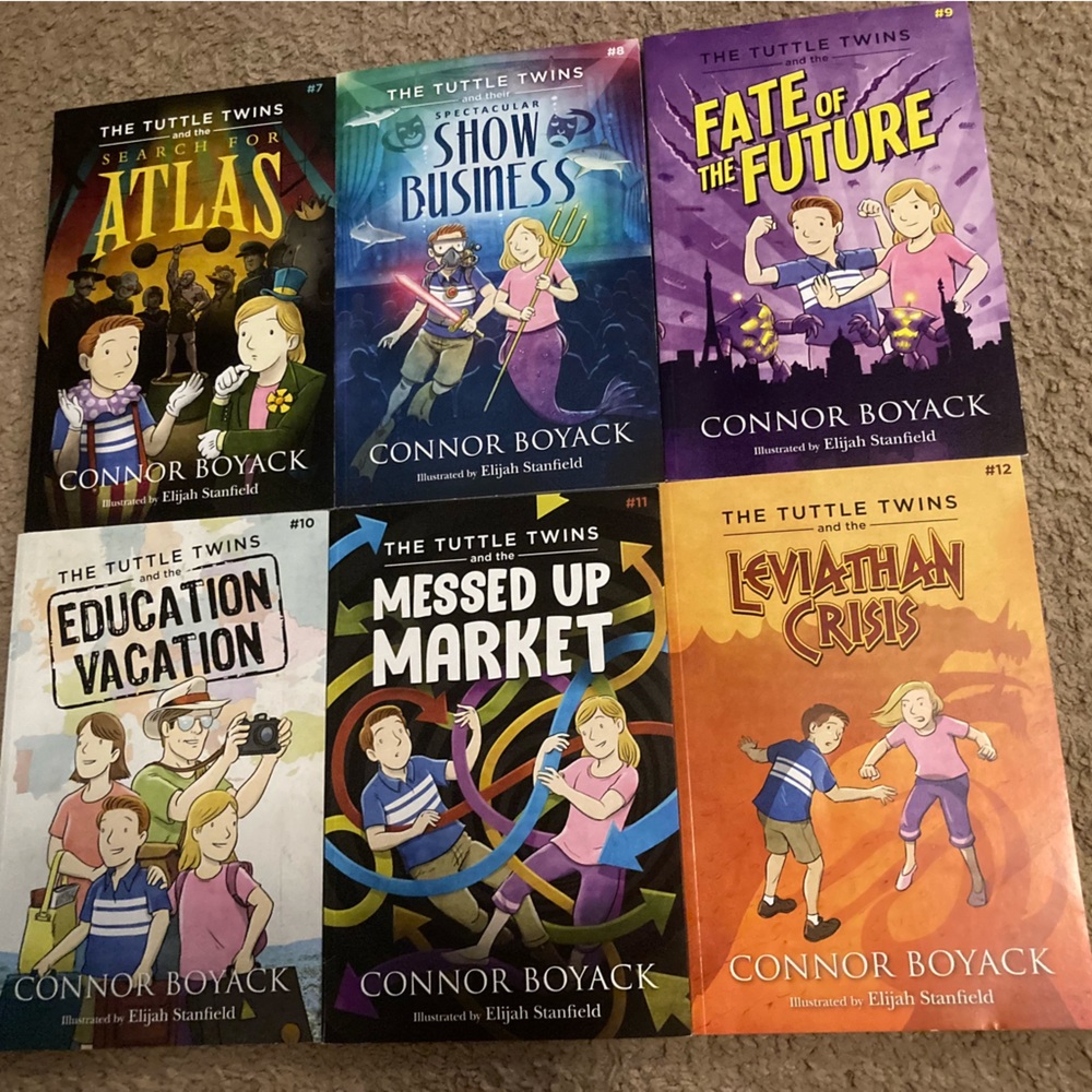 The Tuttle Twins Books 1-12 complete set